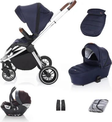 Obrázek produktu pro ZOPA SET kočárek Move+ korba+adaptéry+autosedačka, Sky Blue/Silver