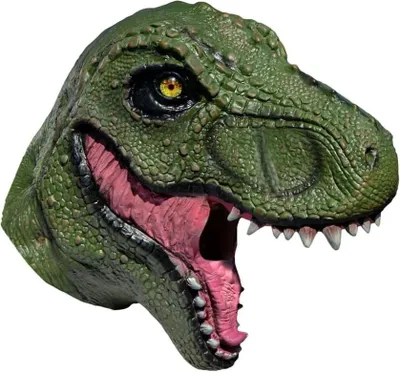 Zdjęcie produktu dla Maska Lateksowa Głowa Dinozaura, Kostium Uniwersalny