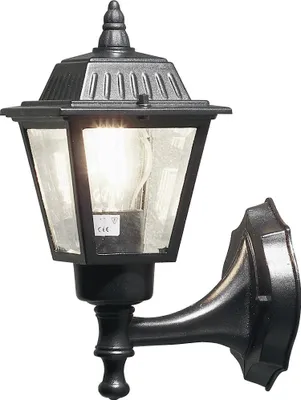 Produktbild von Konstsmide Ferro schwarz lackiertes Aluminium, klares Glas 7093-750