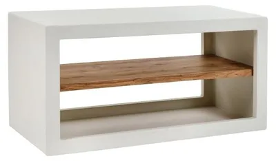 Obrázok produktu pre Pomax Verona, polica, biela, rozmer: dĺžka 90 cm, šírka 40 cm, výška 45 cm