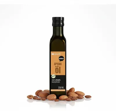 Immagine prodotto di Olio di argan biologico Wohltuer - Spremuto a freddo - a partire da 250 ml