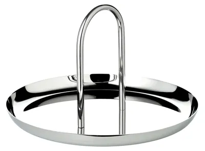 Servierschale Apus Ø 21 cm, Edelstahl, mit Henkel