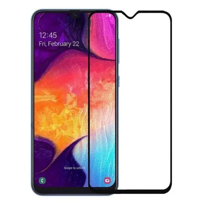 Produktbild von MG Hard Full Glue Schutzglas für Samsung Galaxy A20e, schwarz