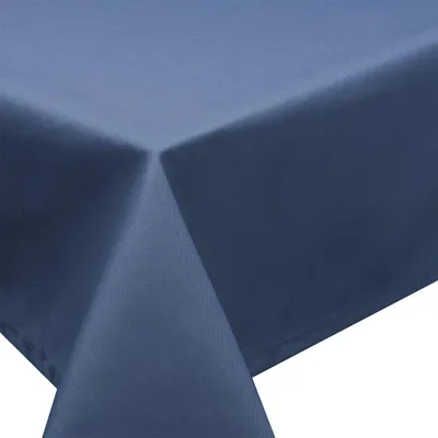 Produktbild von Leinen Tischdecke 110x140 cm eckig blau