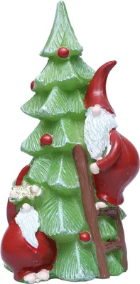 Produktbild von Weihnachtsbaum-Nachtlicht, leuchtende dekorative Lampe, Weihnachtsmann, kletternder Weihnachtsbaumschmuck, Desktop-Feriendekor für das Home Office