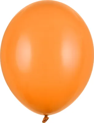 Produktbild von 10 Stk. Luftballon Ø30cm "Uni Pastell" | Orange