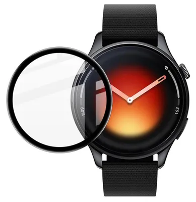 Obrázok produktu pre Ochranné sklo IMAK pre inteligentné hodinky Xiaomi Watch 5 – plexisklo, číre, na celý displej