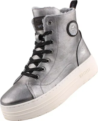 Produktbild von Mustang Damen High-Top Sneaker Silber