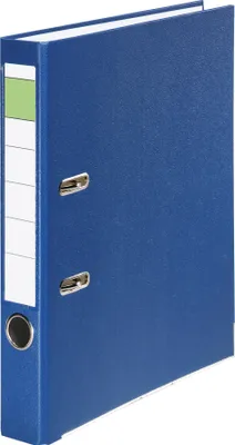 Produktbild von Ordner 10077980 DIN A4 50mm PP blau