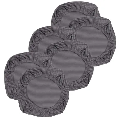 Immagine prodotto di Copertura elastica per sedia - Poliestere e Spandex - Lavabile - Grigia