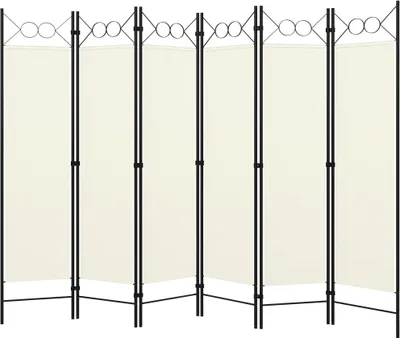 Immagine prodotto di Paravento a 6 Pannelli Bianco 240x180 cm
