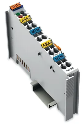 Produktbild von WAGO 750-559 4-Kanal-Analogausgang,DC 0 10 V, lichtgrau