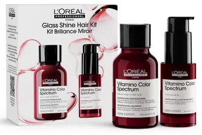Produktbild von L'Oréal Professionnel Vitamino Color Spectrum Travel Set Shampoo 100 ml + Serum 30 ml