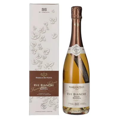 Produktbild von Andrea Da Ponte Uve Bianche Gran Riserva 38% Vol. 0,7l in Geschenkbox