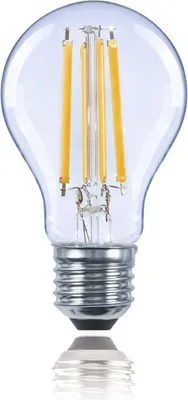 Produktbild von LED-Filament, E27, 1521lm ersetzt 100W, Glühlampe, Warmweiß, klar, dimmbar (00112941)