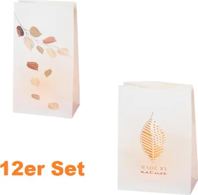Produktbild von Zuhause - Lichttüten 2er Set Blätter