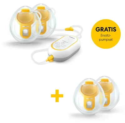 Produktbild von MEDELA Freestyle Mini Hands-free + Hands Free Doppelpumpset