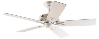Image de Ventilateur de plafond avec chainette Savoy Blanc 132 cm