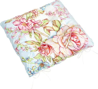 Immagine prodotto di Cuscino di seduta trapuntato Gita - 40x40 cm - Rosa,Blu