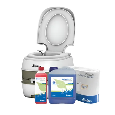 Produktbild von Enders Deluxe medium+ Rinse+ Blue+ Toilettenpapier Campingtoilette Camping Mobil