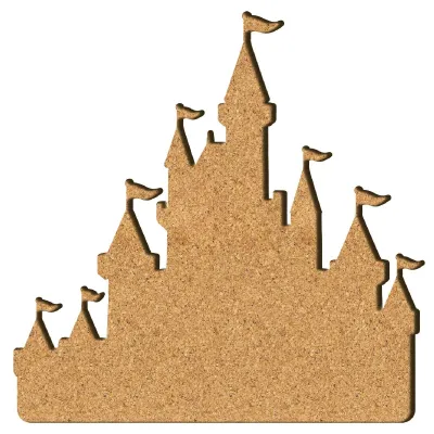 Obrázok produktu pre Tabuľa Korkboard, 30 x 30 cm - Hnedá tabuľa na nechý, vhodná do kancelárie aj do domácnosti