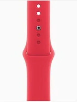 Produktbild von Apple Watch 9 GPS 45mm Alu (PRODUCT)RED Sportarmb. M/L