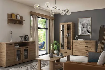 Produktbild von Wohnzimmer-Set "B" Futura Eiche Artisan