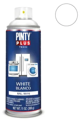 Produktbild von Sprühfarbe Pintyplus Tech RAL 9016 400 ml Verkehrsweiß Geräte