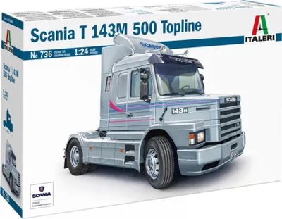 Obrázek produktu pro Model Kit truck 0736 - Scania T143 M500 Topline (1:24)
