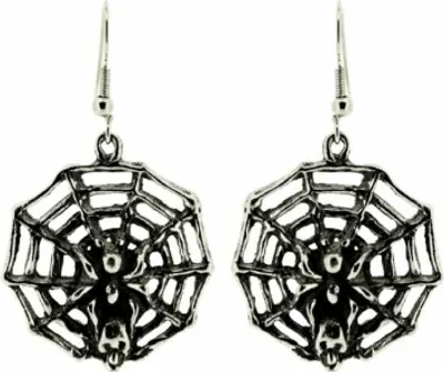 Produktbild von Ohrringe Spinne im Netz Ohrhänger Spinne im Netz Ohranhänger Spinne im Netz earrings spider in net