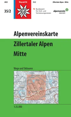 Produktbild von Alpenvereinskarte 1:25000