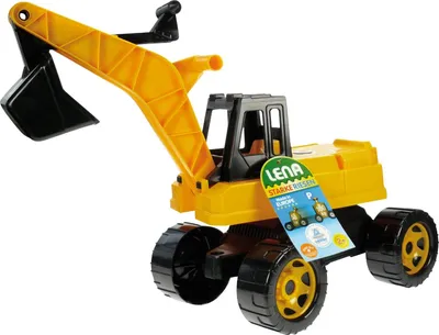 Produktbild von LENA®|Simm LENA® Löffelbagger 70cm schwarz/gelb 50kg