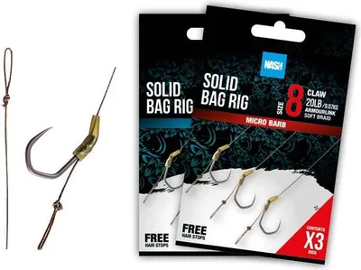 Image de Nash Solid Bag Rig Taille 6