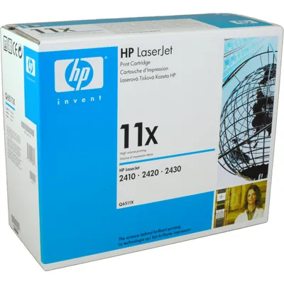 Produktbild von HP 11X High Yield Black Original LaserJet Toner Cartridge, 12000 Seiten, Schwarz, 1 Stück(e)