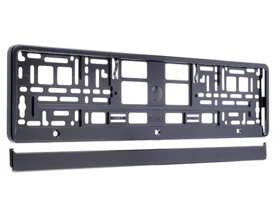 Immagine prodotto di Cornice per targa metallizzata, nera