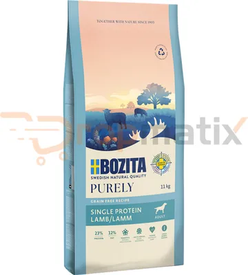 Produktbild von BOZITA Rein Lamm Trockenfutter für Hunde hypoallergen 11 kg