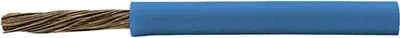 Productafbeelding van HELUKABEL Fivenorm H05V2-K, kabel voor middelspanning, blauw, polyvinylchloride (PVC), koper, 0,75 mm², 7,2 kg/km
