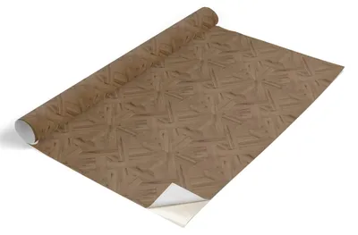 Produktbild von Tulup Möbelfolie - Klebefolie Möbel - Selbstklebende Folie 100x50 cm - Möbelfolie Schrank - Folie für Möbel - Möbelfolie Küche - Wasserdicht - Abwaschbar - Selbstklebend - Luftblasenfrei - Holzsymmetrie