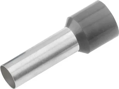 Produktbild von Cimco Isolierte Aderendhülse 0,75mm² x 8mm, grau, Packung mit 100 Stk.