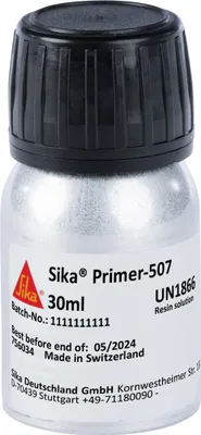 Produktbild von SikaPrimer 507 schwarz 30ml Dose Vorbehandlung Schwarzprimer