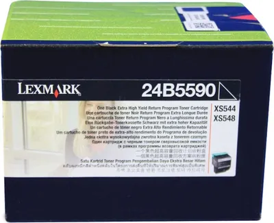 Obrázek produktu pro Lexmark 24B5590, 6000 str., Černá, 1 kusů