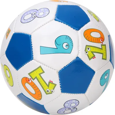 Obrázek produktu pro Dětský venkovní trénink Velikost #2 Fotbalový míč Dětský sportovní zápas Fotbal 13cm/5.1inch obrázek