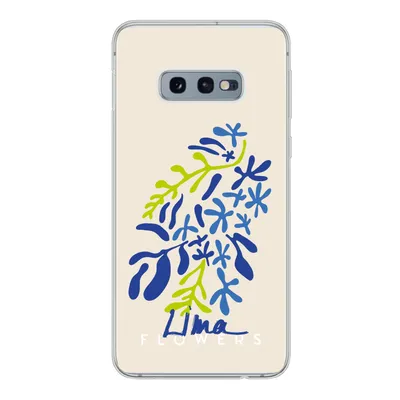 Produktbild von MuchoWow® Handyhülle Schutzhülle Hülle für Samsung Galaxy S10e Blume - Blätter - Lima Silikon Softcase Handy Hülle - Handy