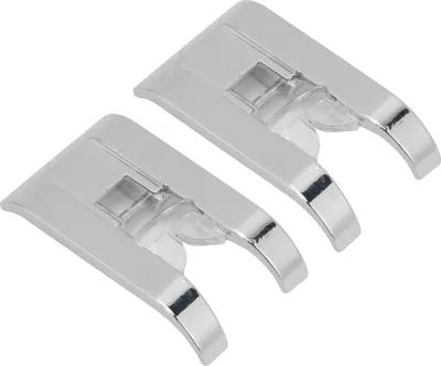 Immagine prodotto di 2 pezzi di piedini per macchina da cucire in acciaio inox resistente all'usura piedino multifunzionale