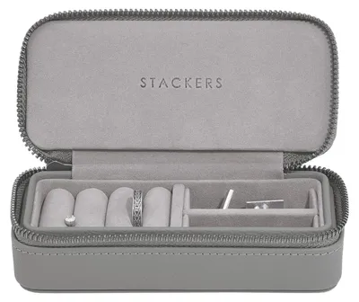 Imagen del producto de Caja de viaje mediana en color gris pizarra