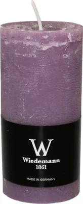 Produktbild von INNA-Glas Stumpenkerze AURORA, mauve, 12 cm, Ø5,8 cm, 42h - Germany - Votivkerze