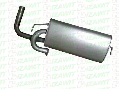 Produktbild von IZAWIT 19.039 Endschalldämpfer für MITSUBISHI ASX (GAW) Auspuff