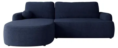 Produktbild von MIRJAN24 Ecksofa Loridu, Wohnzimmmer L-Form mit Schlaffunktion und Bettkasten (Farbe: Flow 22, Seite: Links)