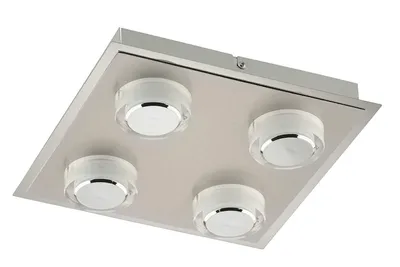 Produktbild von Briloner LED- Deckenleuchte  4-flg. alu-chrom