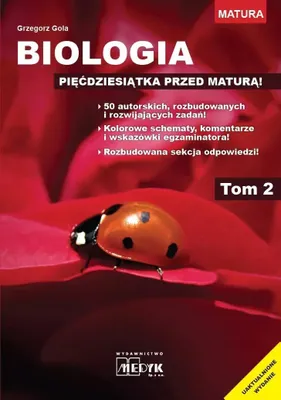 Zdjęcie produktu dla Biologia - pięćdziesiątka przed maturą Tom 2